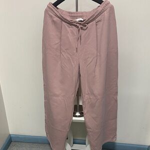 Zara Casual Pink Drawstring Pants